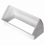 Kolano pionowe 45st. 220x90mm PVC