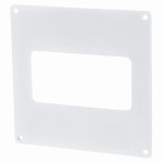 Kołnierz przyścienny 120x60mm PVC