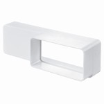 Redukcja prostokątna 110x55/ 204x60mm PVC
