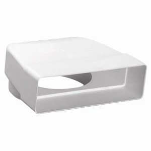 Kolano łącznikowe fi150/204x60mm PVC