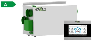 REKUPERATOR WANAS 250H