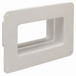 Kołnierz przyścienny wpustowy 120x60mm PVC