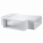 Trójnik poziomy 220x90mm PVC