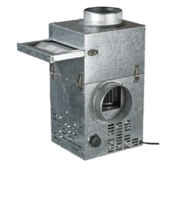 Wentylator kominkowy - KAM 160 + FFK, 540m3/h, turbinka kominkowa