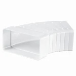 Kolano wielokątowe 204x60mm PVC