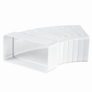 Kolano wielokątowe 204x60mm PVC