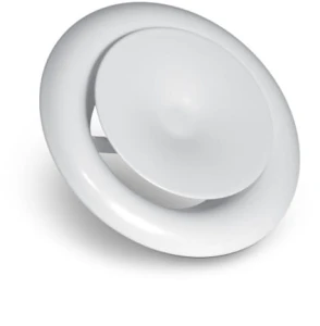 Anemostat nawiewny z ramką montażową fi 250 mm
