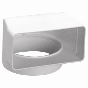 Kolano łącznikowe fi100/120x60mm PVC