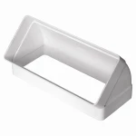 Kolano pionowe 45st. 204x60mm PVC