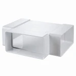 Trójnik poziomy 204x60mm PVC